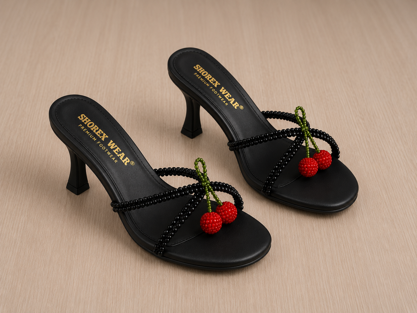 Cherry Rhinestone